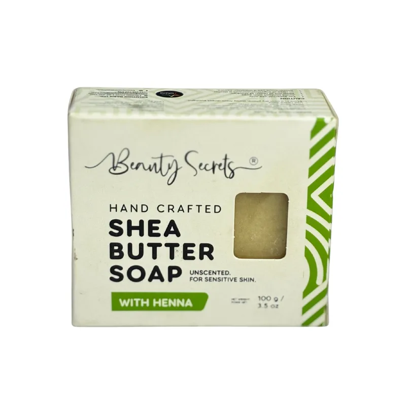 Beauty Secrets Shea Butter Soap with Henna